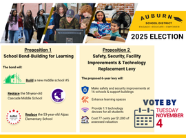 The ASD Board of Directors voted to place two propositions on the November 4 ballot.